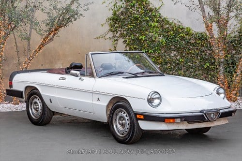 1985 Alfa Romeo Spider Veloce Series 3 In vendita