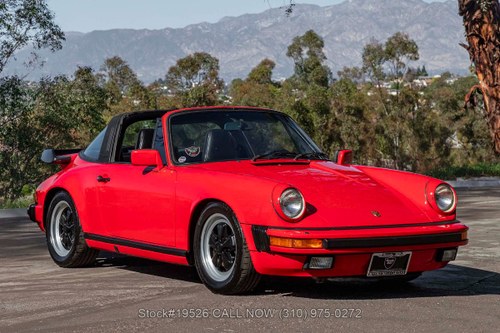1986 Porsche Carrera Targa Te koop