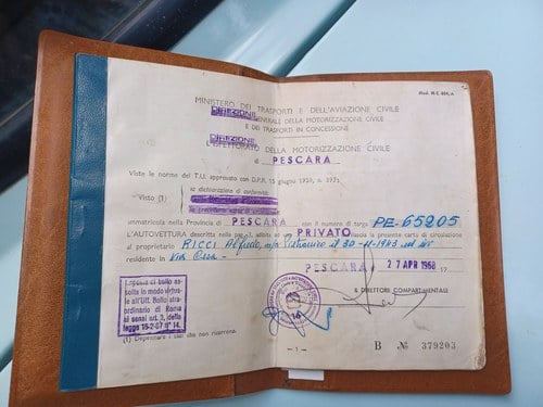 1968 Fiat 500 F In vendita (immagine 135 di 138)