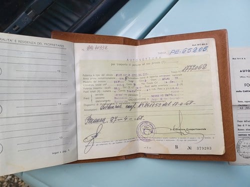 1968 Fiat 500 F In vendita (immagine 137 di 138)