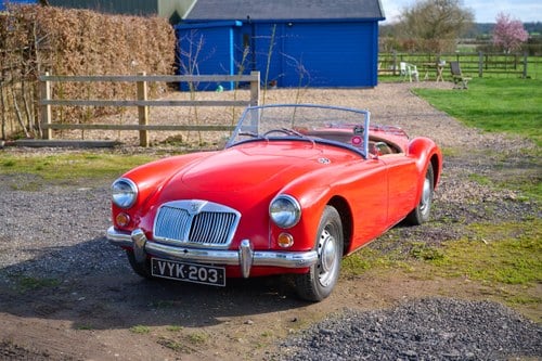 1958 MG MGA Roadster 1500 RHD In vendita (immagine 6 di 167)