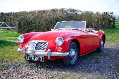 1958 MG MGA Roadster 1500 RHD In vendita (immagine 18 di 167)