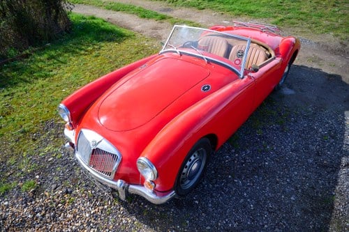 1958 MG MGA Roadster 1500 RHD In vendita (immagine 24 di 167)