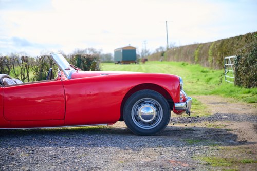1958 MG MGA Roadster 1500 RHD In vendita (immagine 80 di 167)