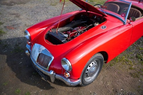 1958 MG MGA Roadster 1500 RHD In vendita (immagine 120 di 167)