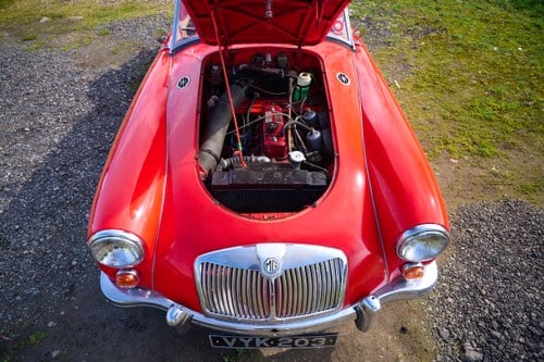1958 MG MGA Roadster 1500 RHD In vendita (immagine 121 di 167)
