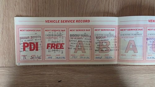 1986 Toyota Celica 2.0 GT Automatic zum Verkauf (Bild 122 von 195)