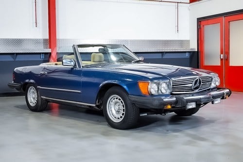 1982 Mercedes-Benz R107 380SL Convertible 3.8L V8 till salu (bild 1 av 86)