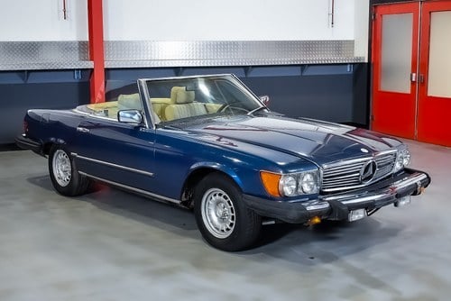 1982 Mercedes-Benz R107 380SL Convertible 3.8L V8 till salu (bild 5 av 86)