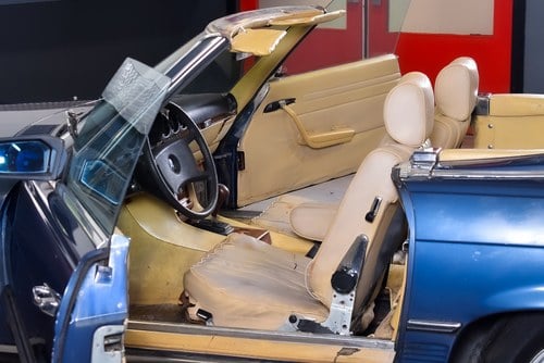 1982 Mercedes-Benz R107 380SL Convertible 3.8L V8 till salu (bild 39 av 86)