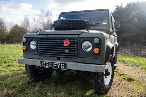 1986 Land Rover Ninety EX-Military till salu (bild 22 av 198)