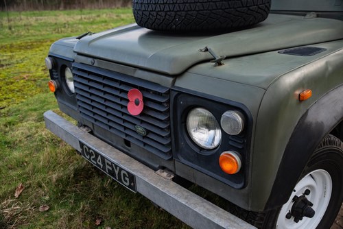 1986 Land Rover Ninety EX-Military till salu (bild 76 av 198)