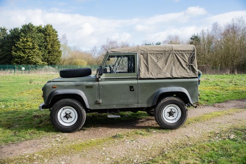 1986 Land Rover Ninety EX-Military till salu (bild 27 av 198)