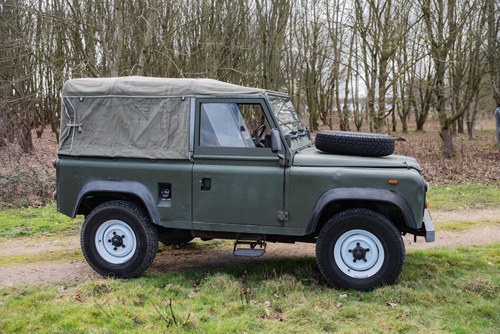 1986 Land Rover Ninety EX-Military till salu (bild 26 av 198)