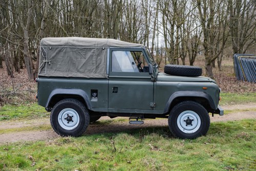 1986 Land Rover Ninety EX-Military till salu (bild 4 av 198)