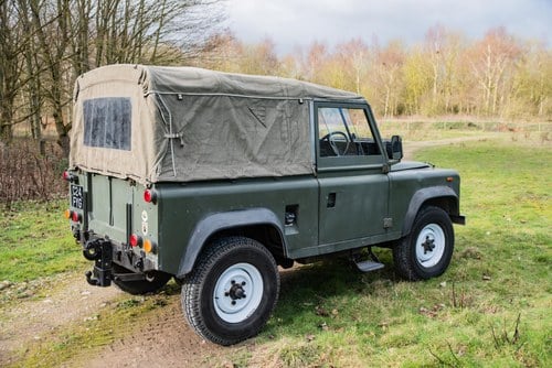 1986 Land Rover Ninety EX-Military till salu (bild 30 av 198)