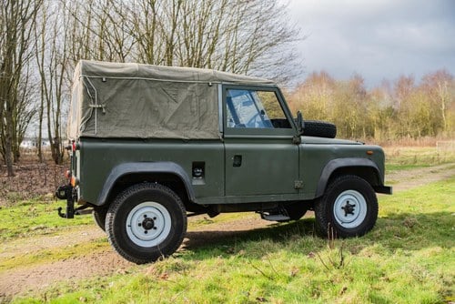 1986 Land Rover Ninety EX-Military till salu (bild 31 av 198)