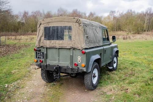 1986 Land Rover Ninety EX-Military till salu (bild 20 av 198)