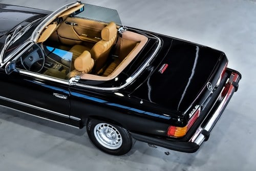 1983 Mercedes-Benz R107 500SL Convertible 5,0L V8 à venda (imagem 84 de 105)