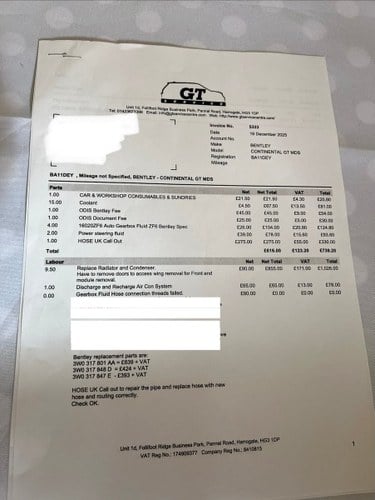 2013 Bentley Continental GT W12 Mulliner till salu (bild 177 av 190)