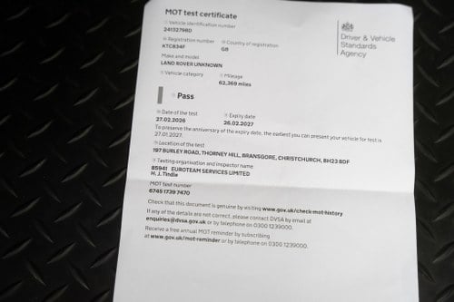 1968 Land Rover Series 2A In vendita (immagine 136 di 142)