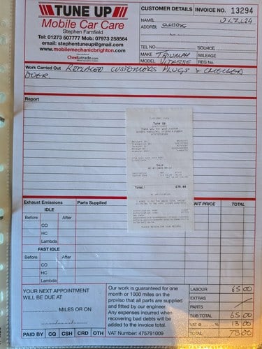 1964 Triumph Vitesse 6 1600 In vendita (immagine 220 di 261)