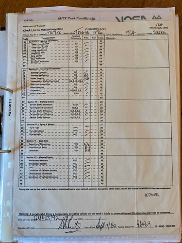 1964 Triumph Vitesse 6 1600 In vendita (immagine 250 di 261)