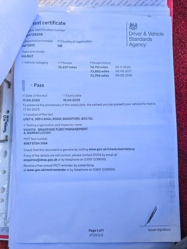 1967 MG MGB GT Te koop (foto 249 van 256)