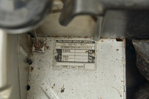 2001 MG F Series 1800 à venda (imagem 38 de 94)