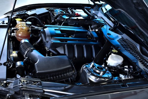 2017 Ford Mustang 2.3L Ecoboost Convertible till salu (bild 98 av 98)