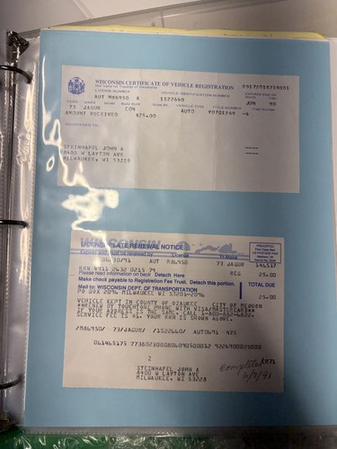 1973 Jaguar E-Type Series 3 V12 Open Two Seater In vendita (immagine 175 di 225)