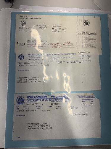 1973 Jaguar E-Type Series 3 V12 Open Two Seater In vendita (immagine 176 di 225)