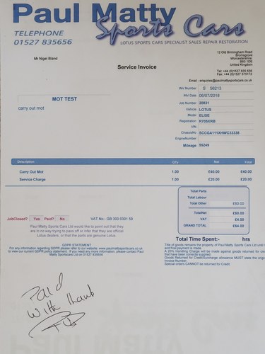 1998 Lotus Elise S1 à venda (imagem 87 de 126)