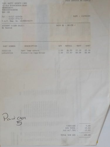 1998 Lotus Elise S1 à venda (imagem 112 de 126)