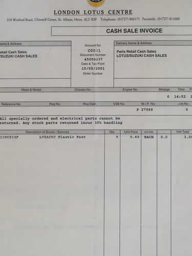 1998 Lotus Elise S1 à venda (imagem 119 de 126)