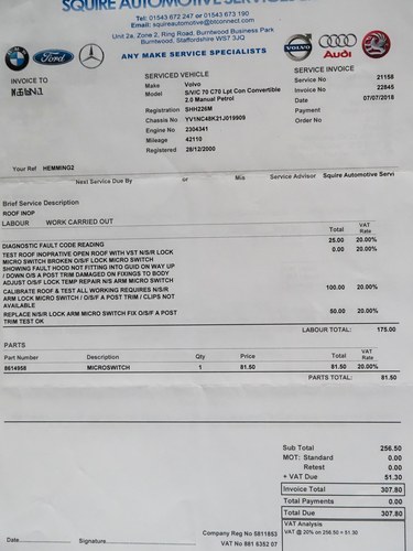 2000 Volvo C70 20V LPT Convertible à vendre (picture 82 of 118)