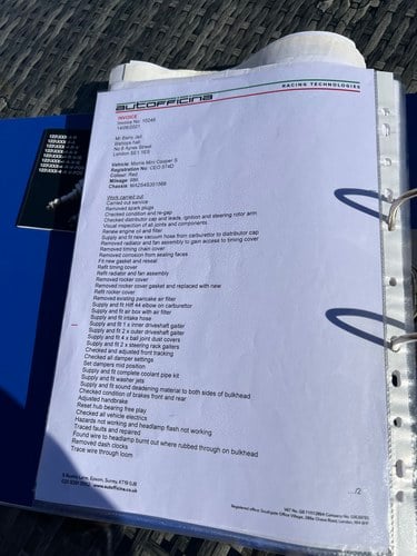 1966 Morris Mini Cooper S Evocation à venda (imagem 226 de 235)