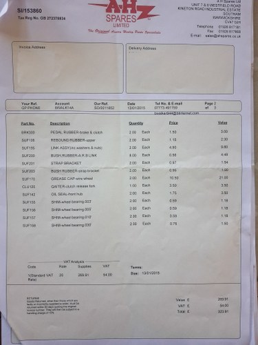 1966 Austin Healey 3000 MkIII BJ8 RHD In vendita (immagine 114 di 132)