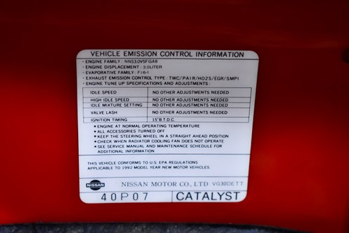 1992 Nissan 300ZX Z32 Twin Turbo Targa 3,0L V6 (14k miles) Te koop (foto 131 van 149)