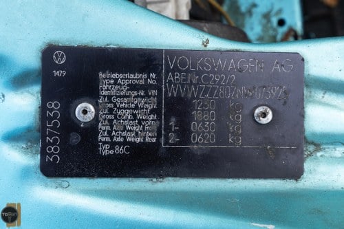 1991 Volkswagen Polo 86C Coupe Fox In vendita (immagine 38 di 48)