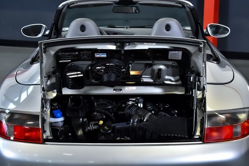 2002 Porsche 996 911 Carrera 3.6L Convertible Tiptronic till salu (bild 88 av 93)