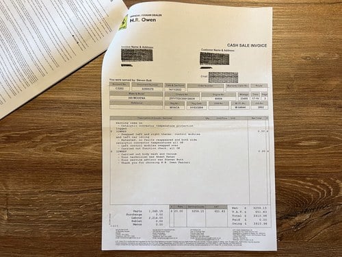 2004 Ferrari 360 Spider Te koop (foto 204 van 222)