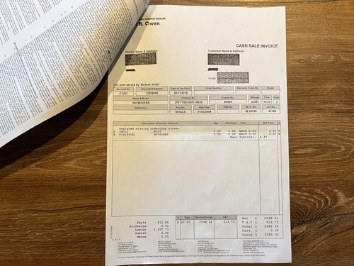 2004 Ferrari 360 Spider Te koop (foto 214 van 222)