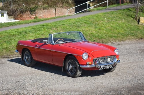 1968 MG MGC Roadster Te koop (foto 2 van 158)