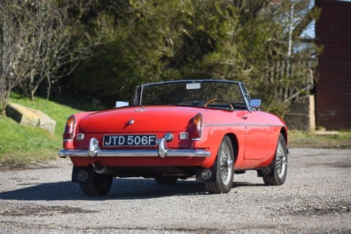 1968 MG MGC Roadster Te koop (foto 12 van 158)
