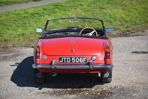 1968 MG MGC Roadster Te koop (foto 13 van 158)