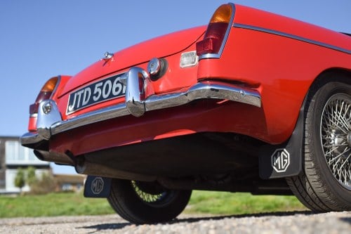 1968 MG MGC Roadster Te koop (foto 110 van 158)