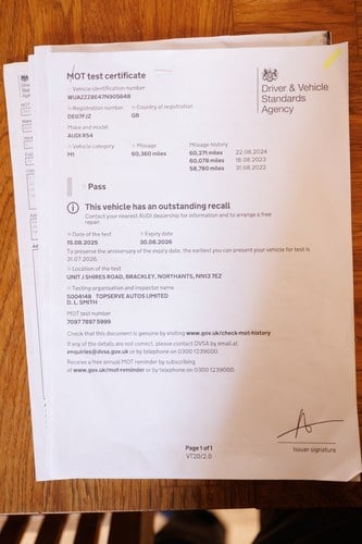 2007 Audi B7 RS4 In vendita (immagine 266 di 270)