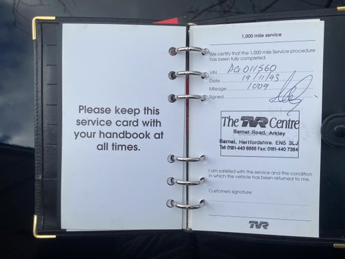 1993 TVR Griffith 500 For Sale (picture 108 of 126)