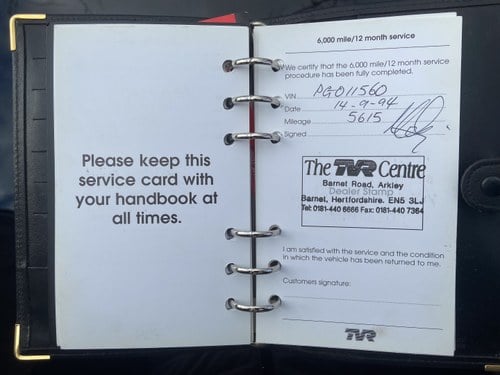 1993 TVR Griffith 500 For Sale (picture 109 of 126)